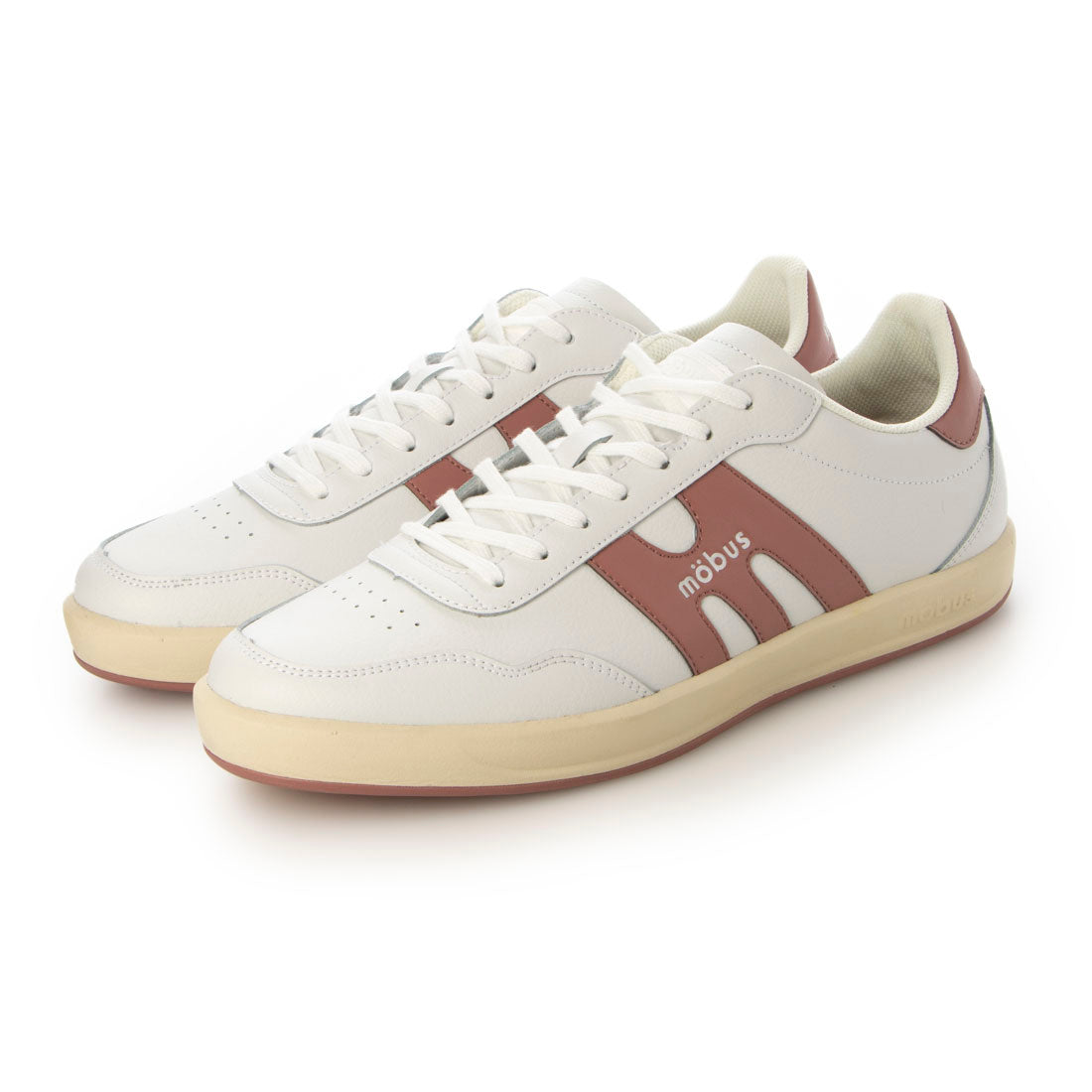 モーブス mobus KLEMENS,WHITE/COCOA BROWN