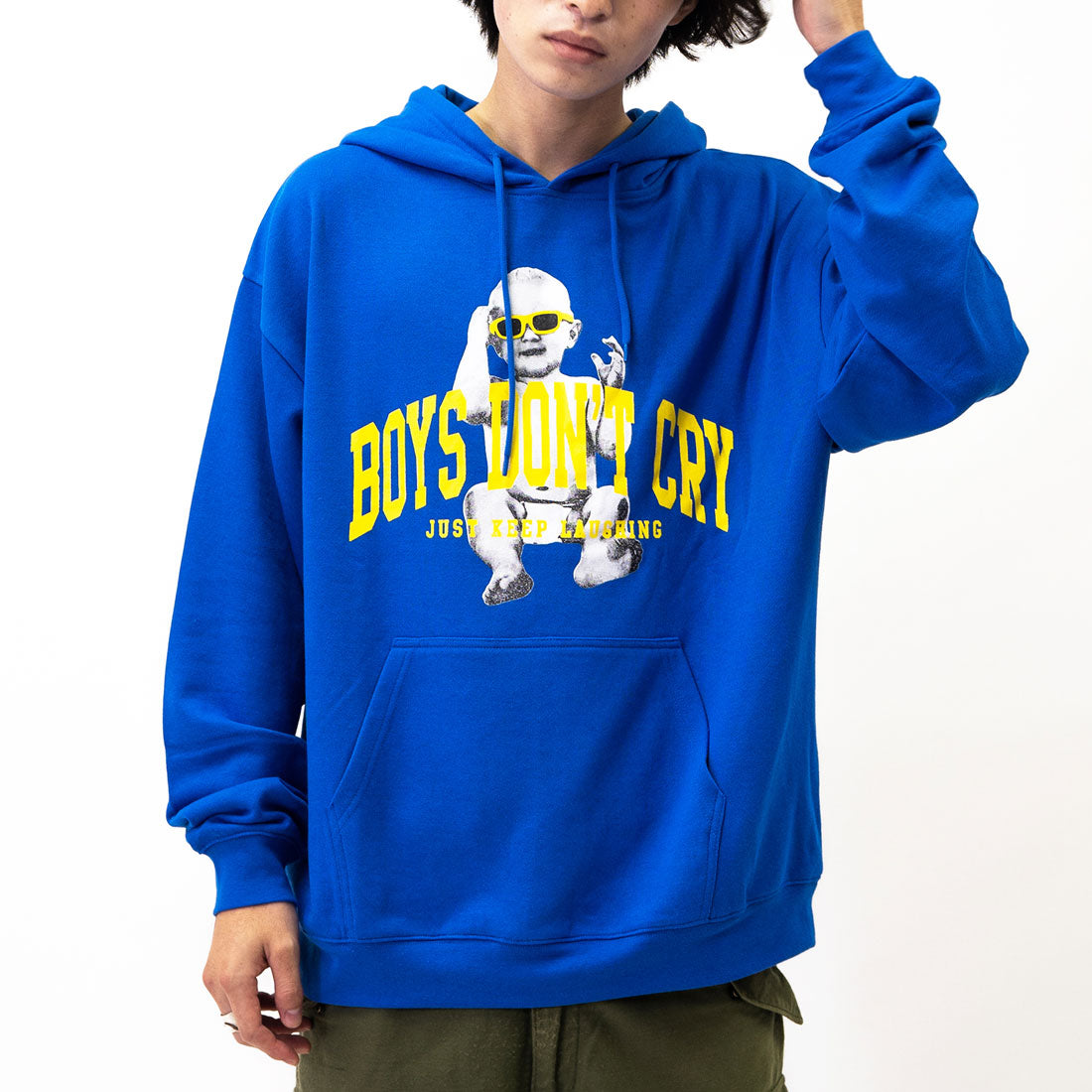 モディッシュガゼ MODISH GAZE 裏毛 長袖 BIG プルパーカー BABY