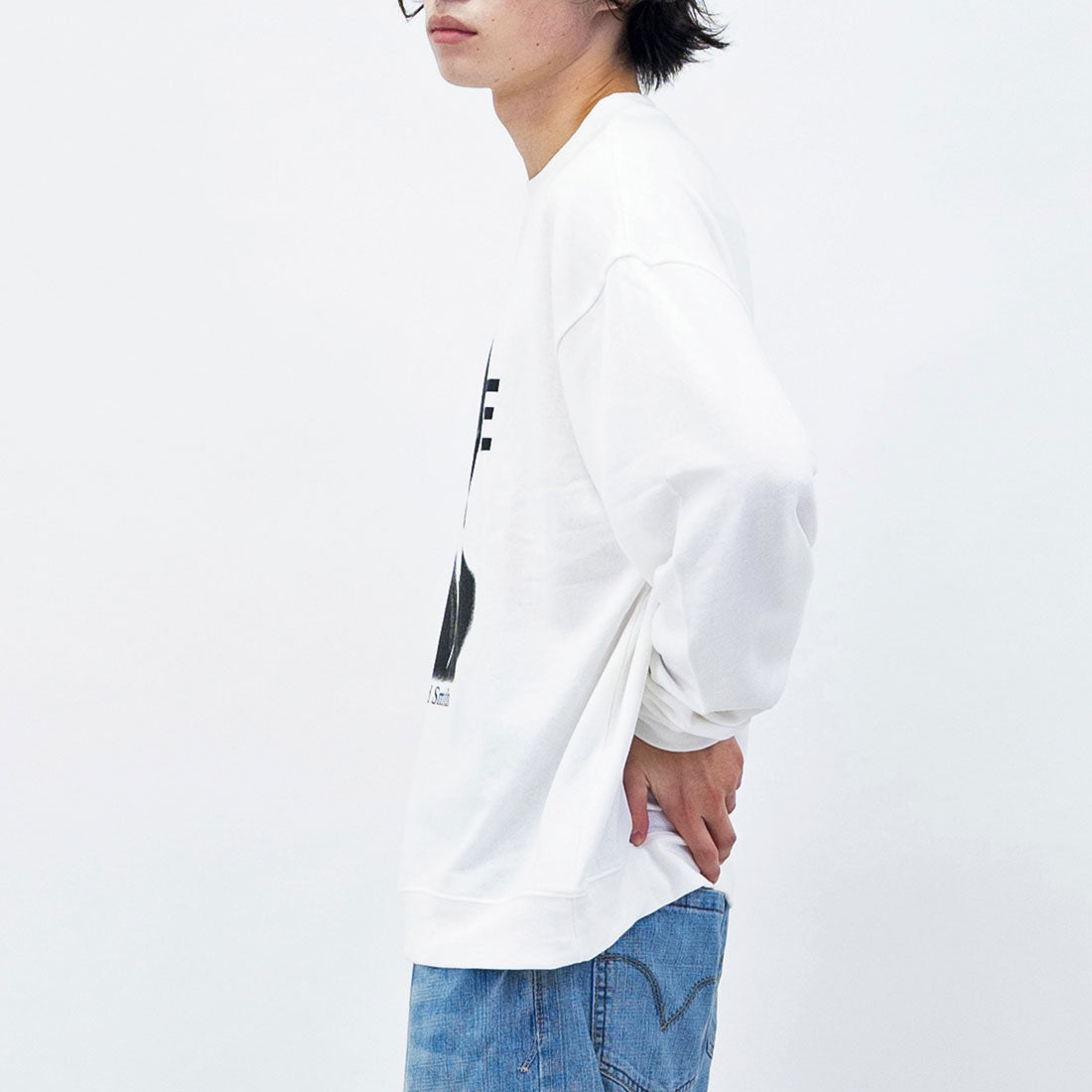 モディッシュガゼ MODISH GAZE 裏毛 クルーネック 長袖 BIG スウェット UNCLE