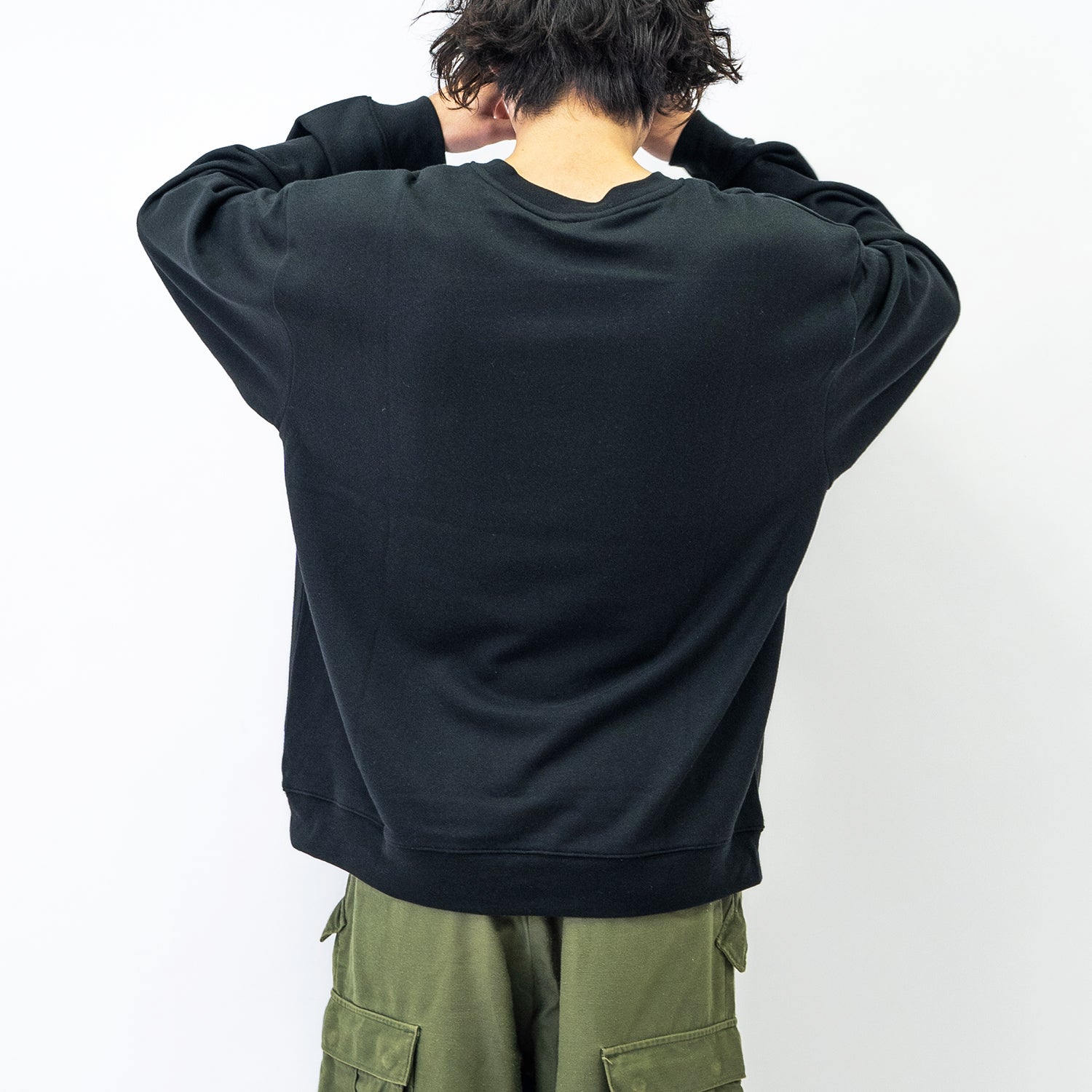 モディッシュガゼ MODISH GAZE 裏毛 クルーネック 長袖 BIG スウェット UNCLE