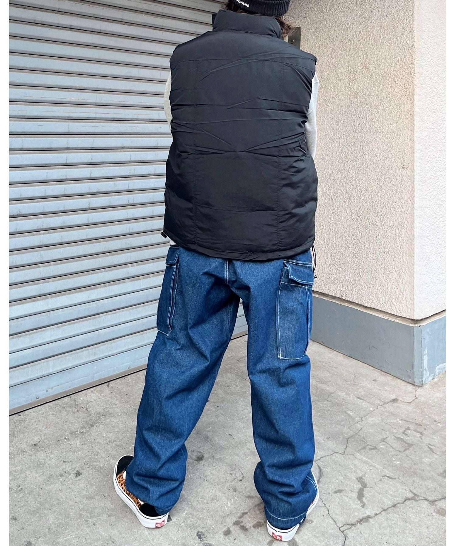 MODISH GAZE Nylon Washer Padded Military Vest