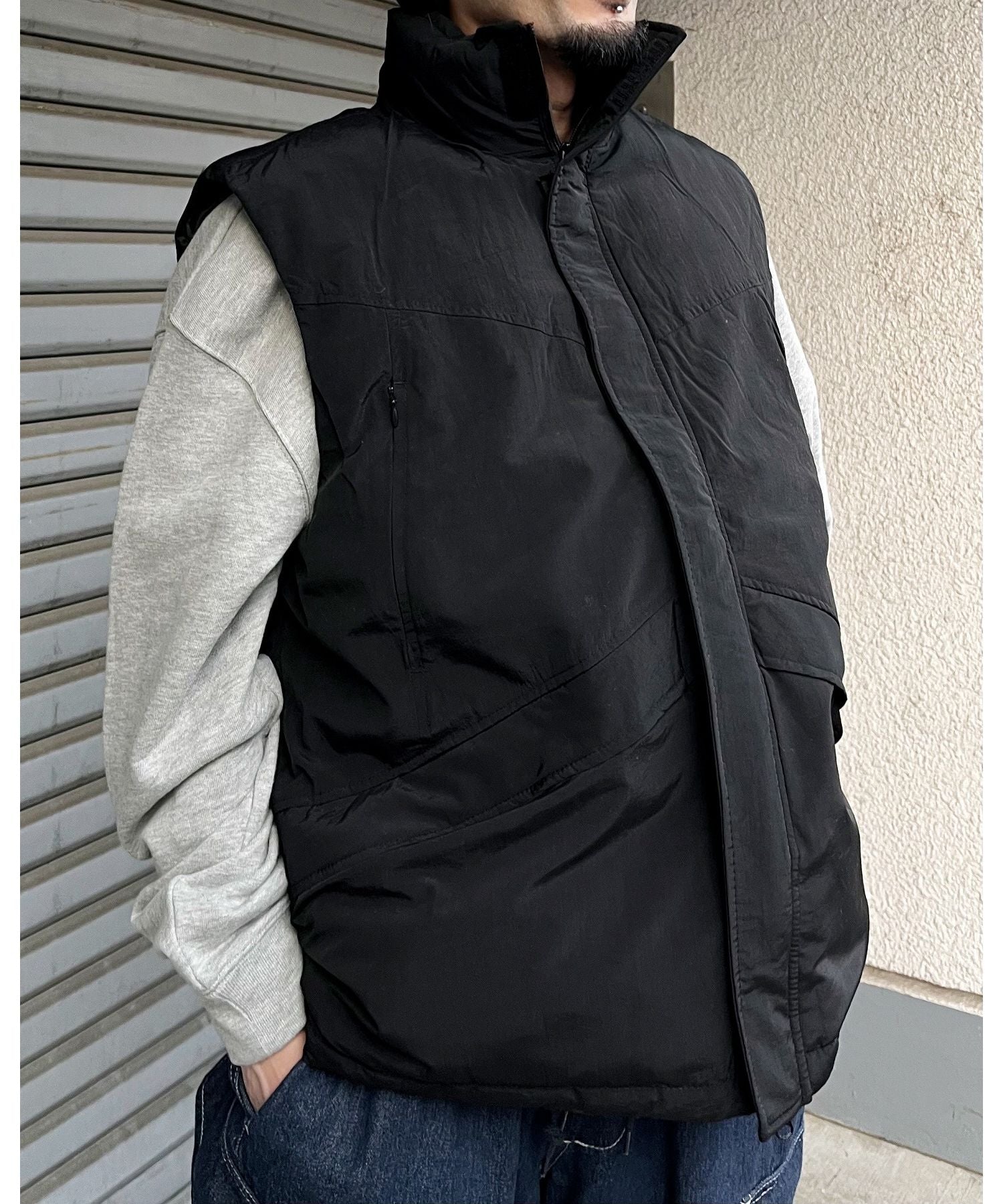 MODISH GAZE Nylon Washer Padded Military Vest