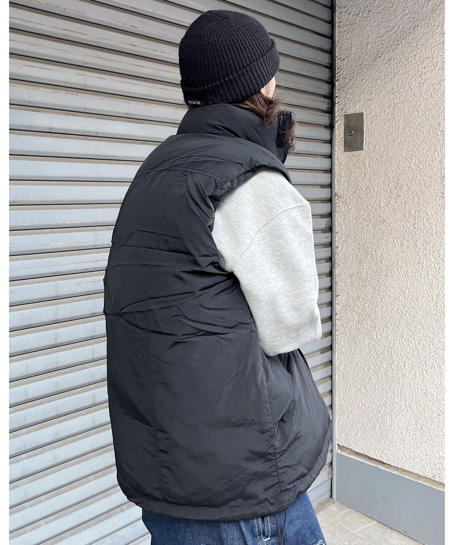 MODISH GAZE Nylon Washer Padded Military Vest