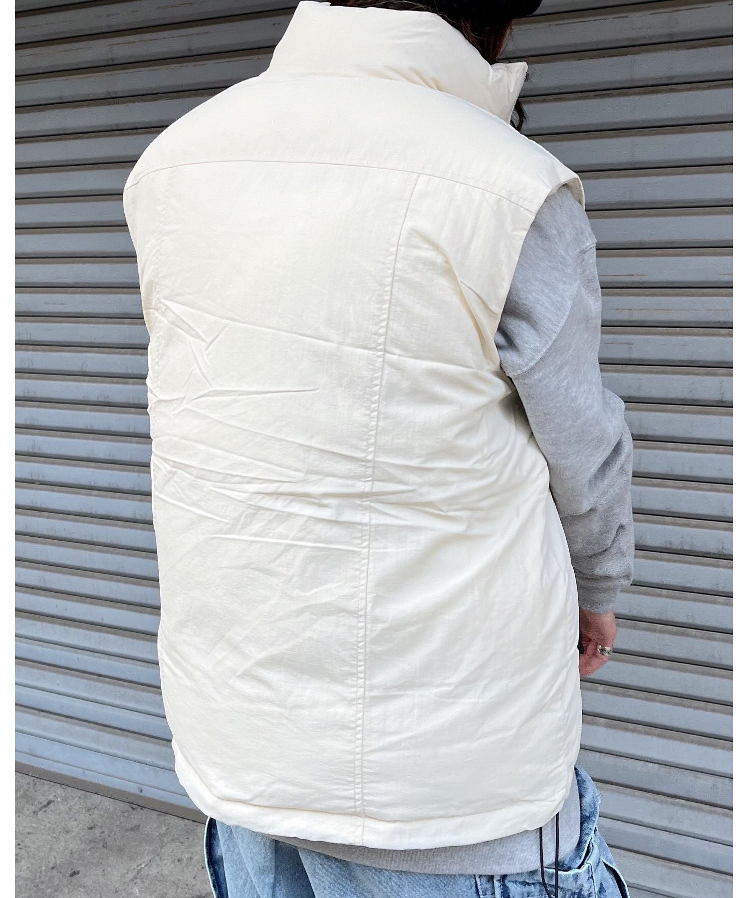 MODISH GAZE Nylon Washer Padded Military Vest