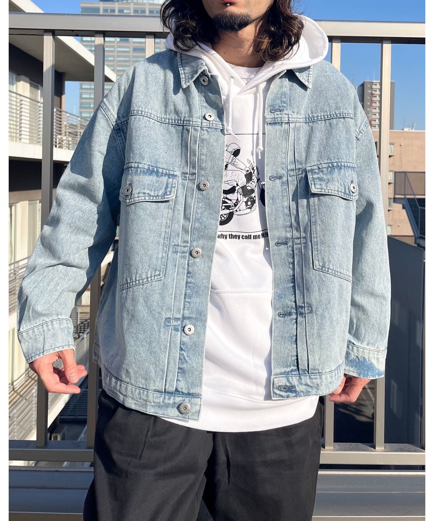 モディッシュガゼ MODISH GAZE デニムBIGGジャン