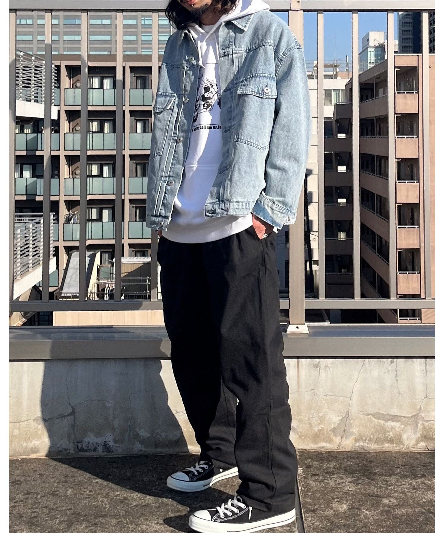 モディッシュガゼ MODISH GAZE デニムBIGGジャン