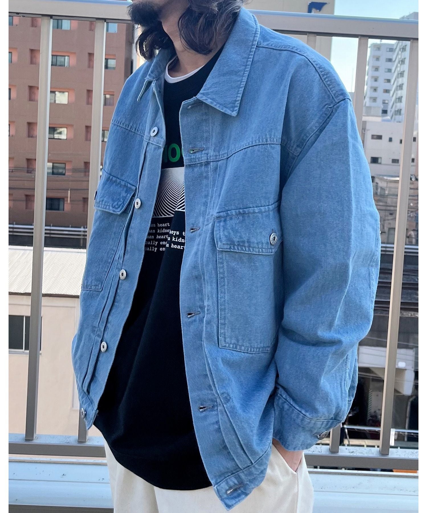 モディッシュガゼ MODISH GAZE デニムBIGGジャン