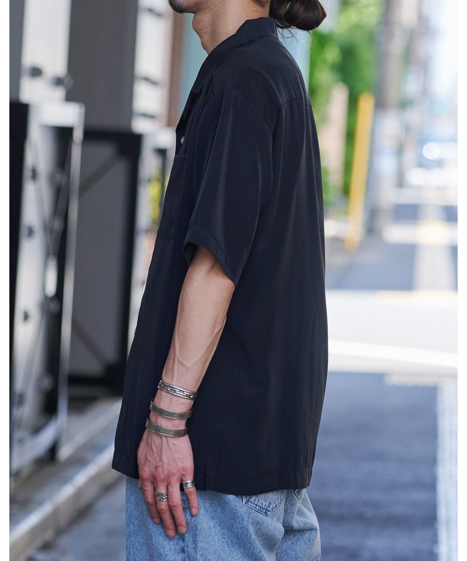 莫迪什蓋茲 MODISH GAZE 開襟短袖襯衫