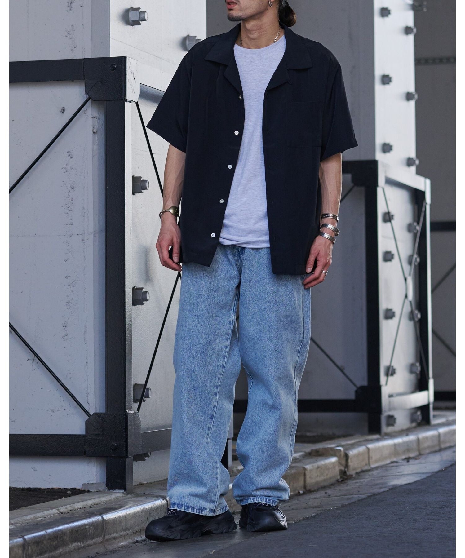 莫迪什蓋茲 MODISH GAZE 開襟短袖襯衫