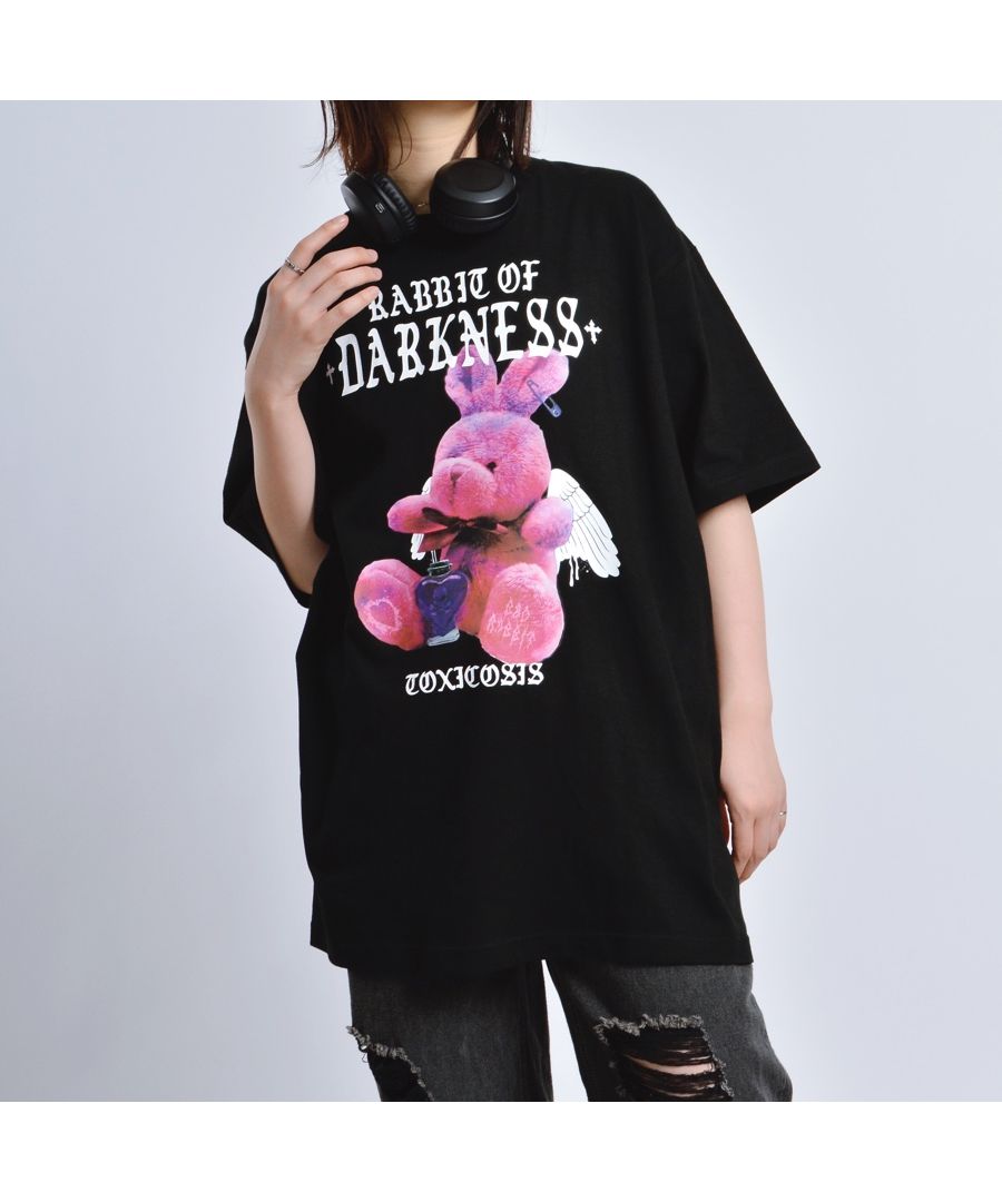 モディッシュガゼ MODISH GAZE アニマルプリントTシャツ ラビット RABBIT