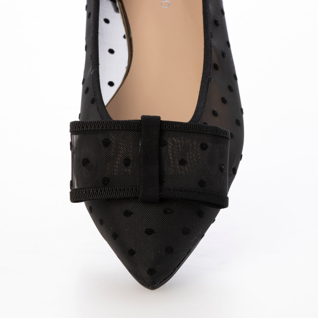Mode et Jacomo Carino Dot Tulle Pumps
