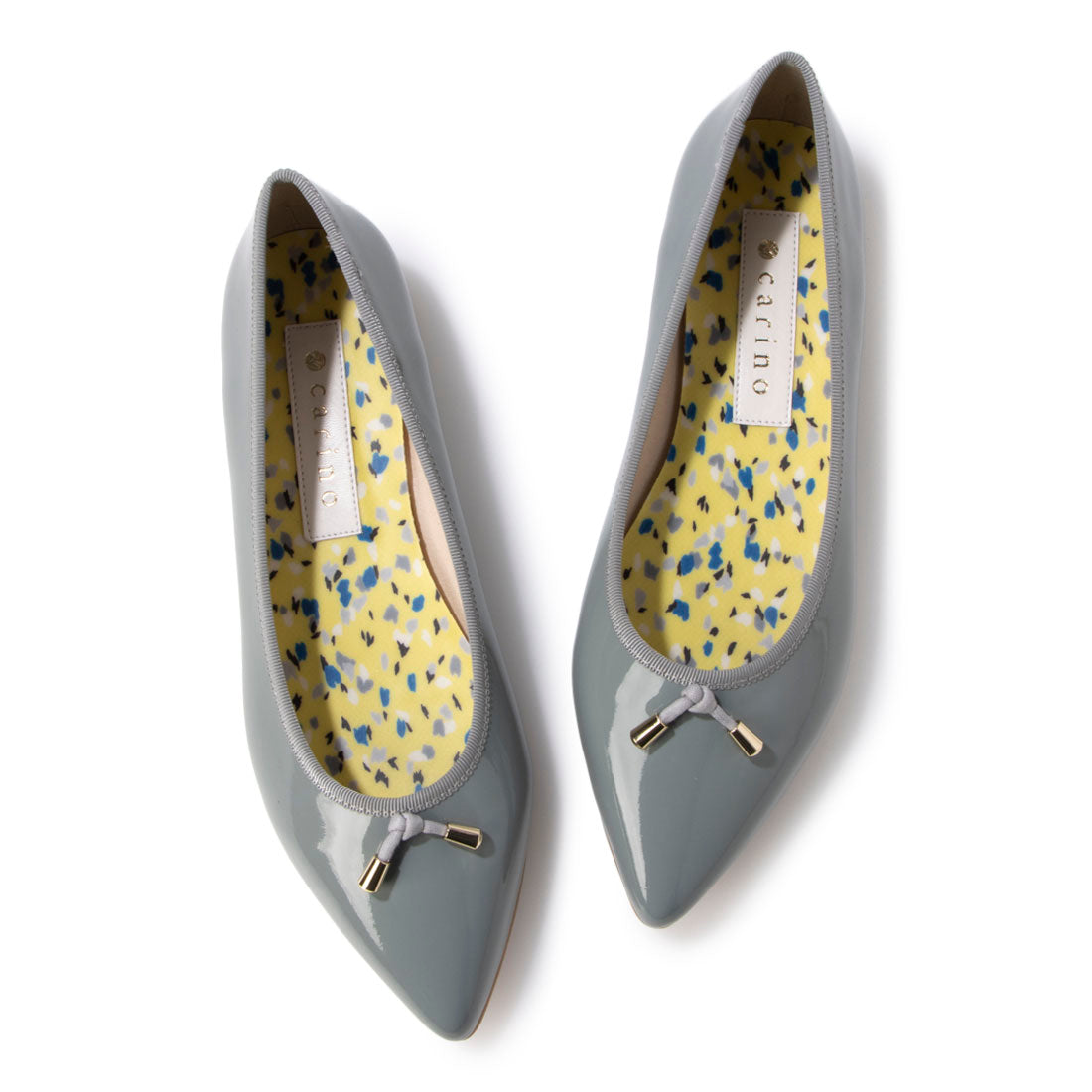 MODE ET JACOMO carino [Rain-resistant] Patent leather plain pumps