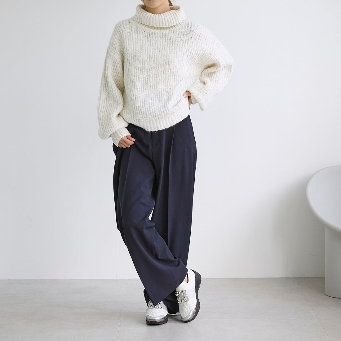 MODE ET JACOMO carino visual buckle thick-soled sneakers