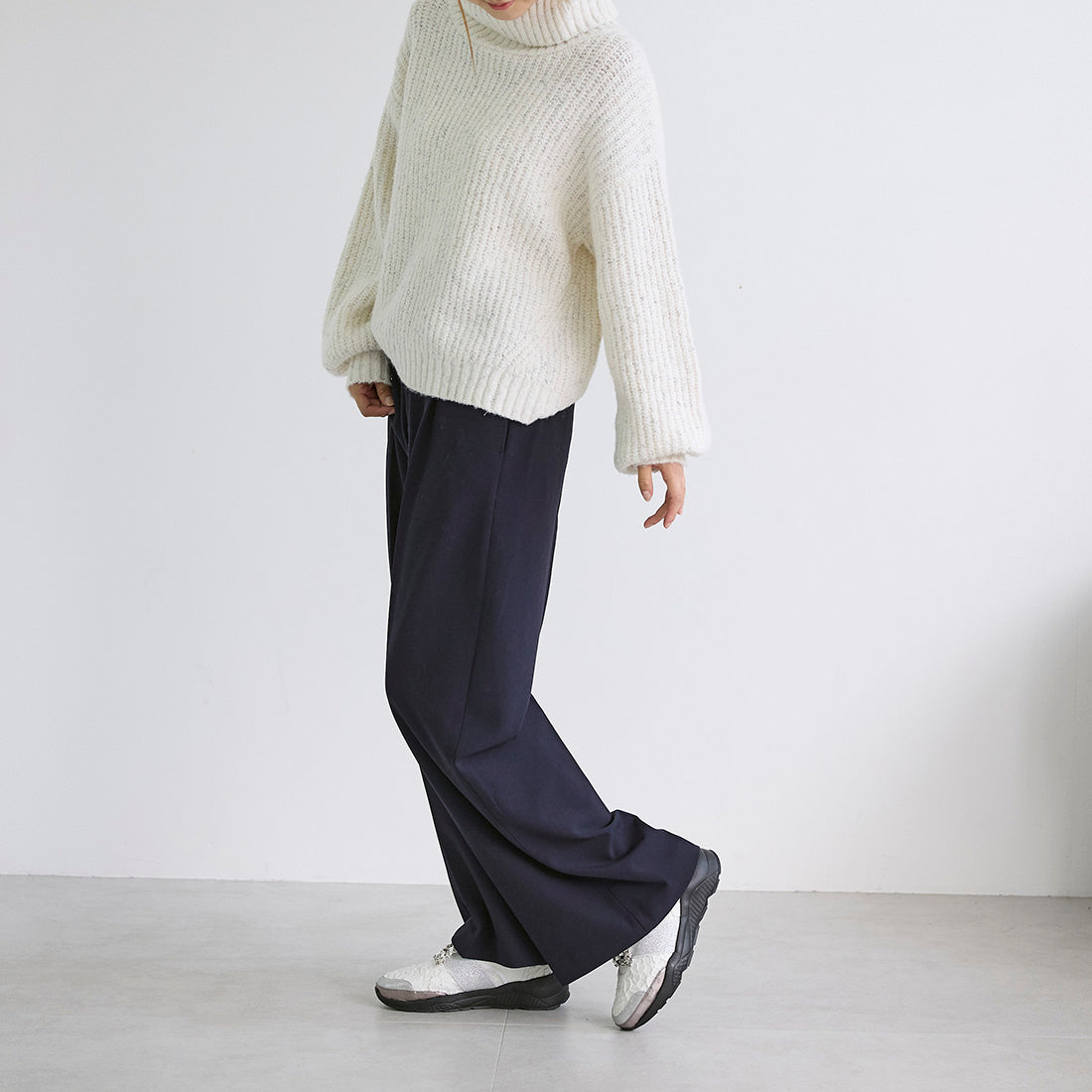 MODE ET JACOMO carino visual buckle thick-soled sneakers