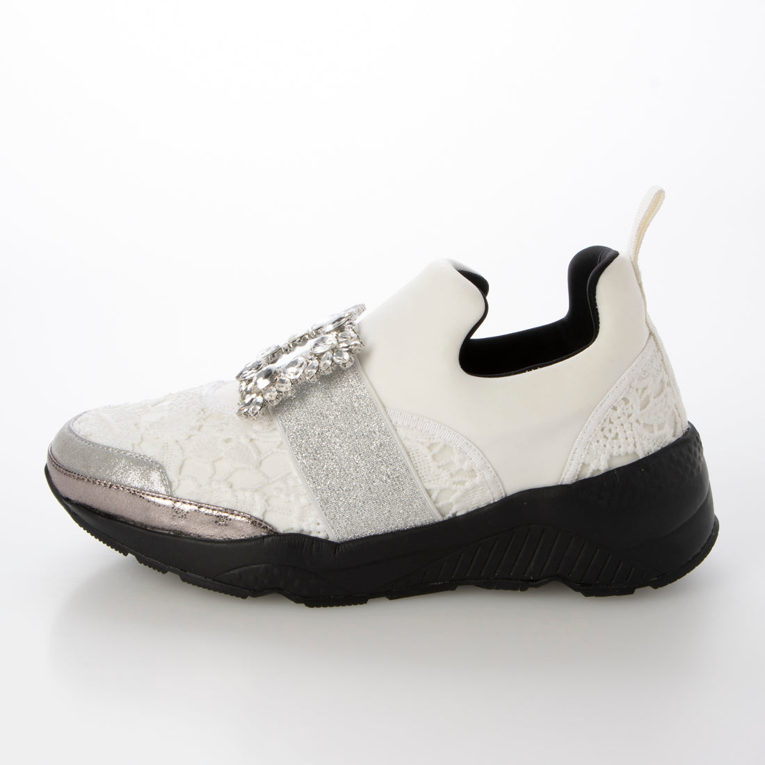 MODE ET JACOMO carino visual buckle thick-soled sneakers