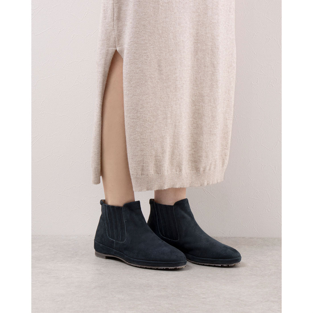 MODE ET JACOMO D'ICI Side gore simple short boots