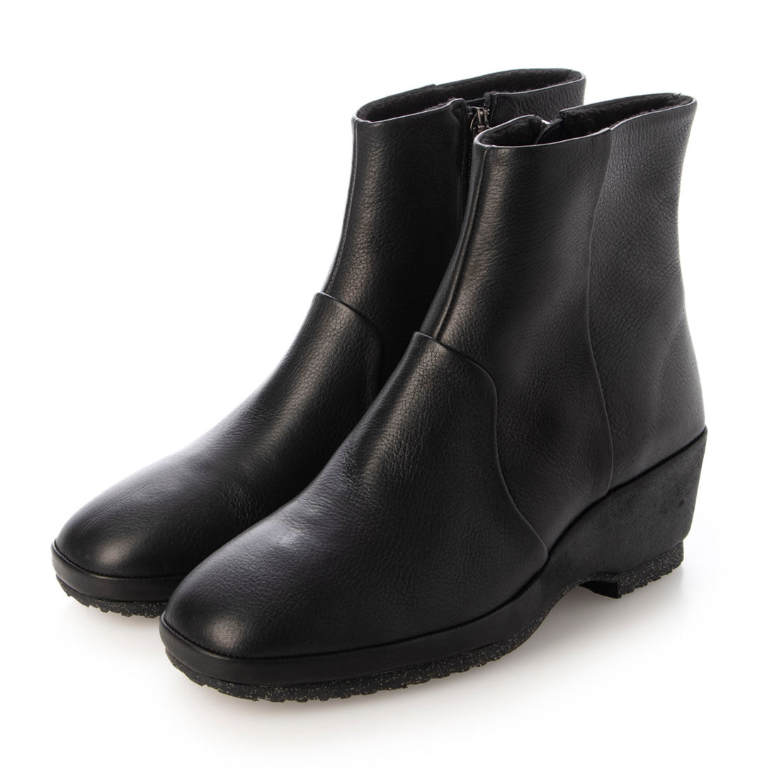 MODE ET JACOMO D'ICI Wedge sole square toe boots