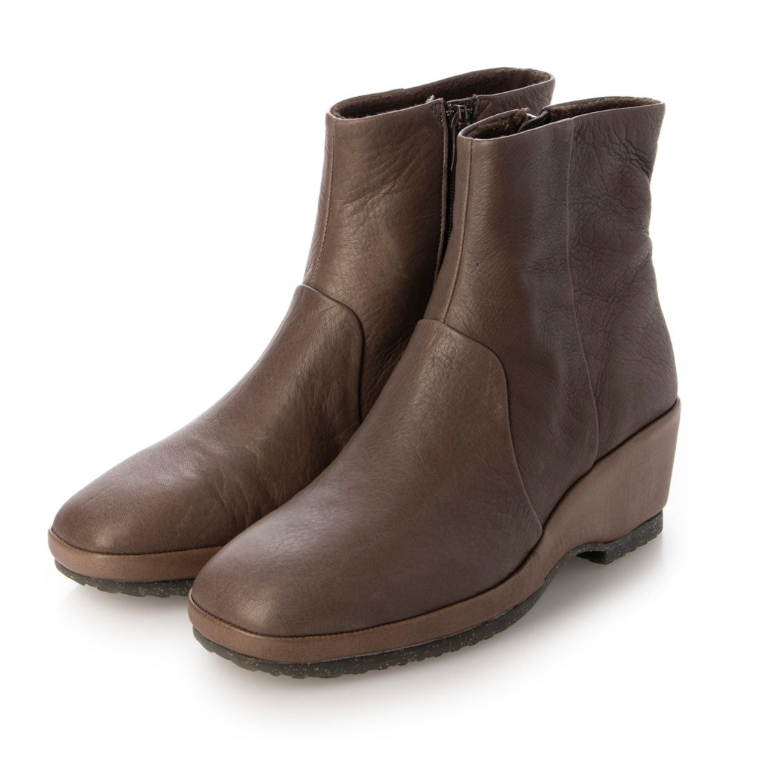 MODE ET JACOMO D'ICI Wedge sole square toe boots