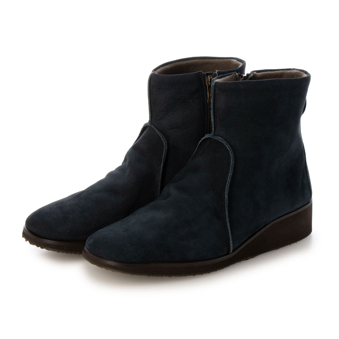 MODE ET JACOMO D'ICI square toe flat boots