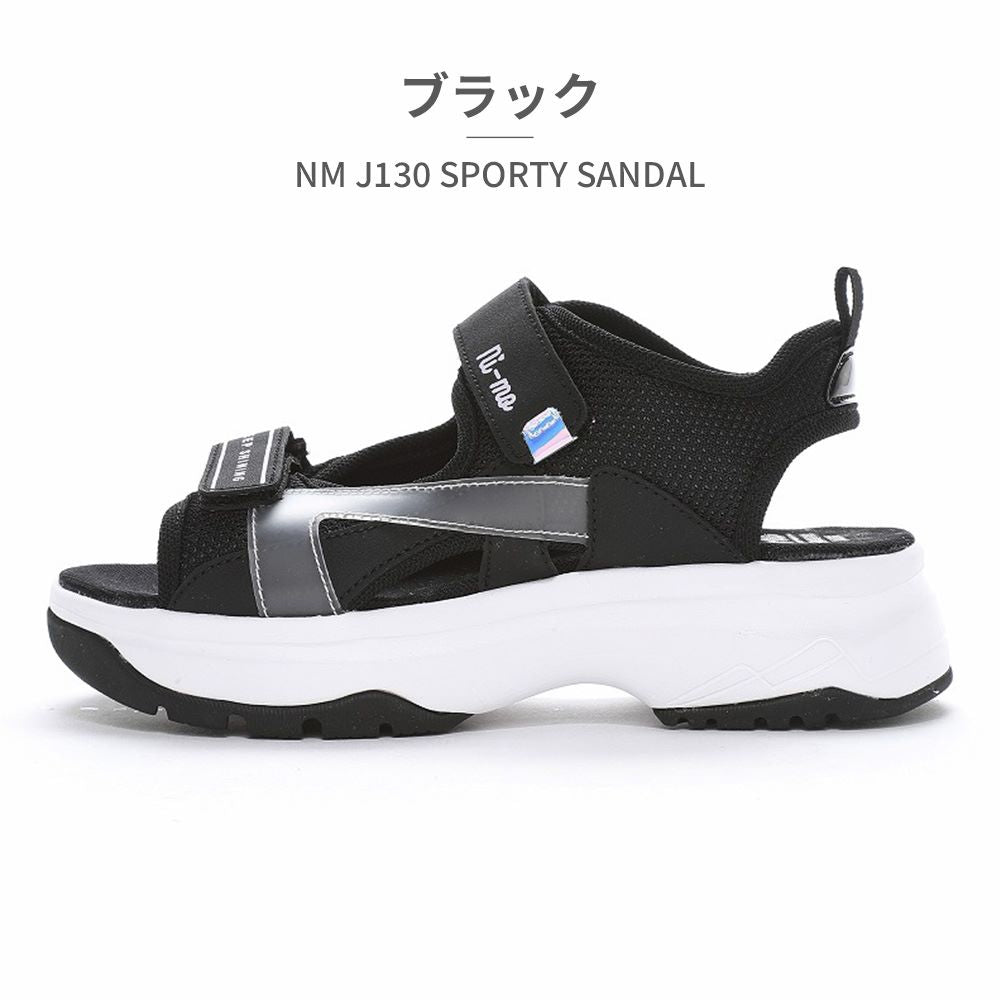 ムーンスター MoonStar サンダル キッズ ニーモ NM J130 ムーンスター NIMO （ブラック） ブラック