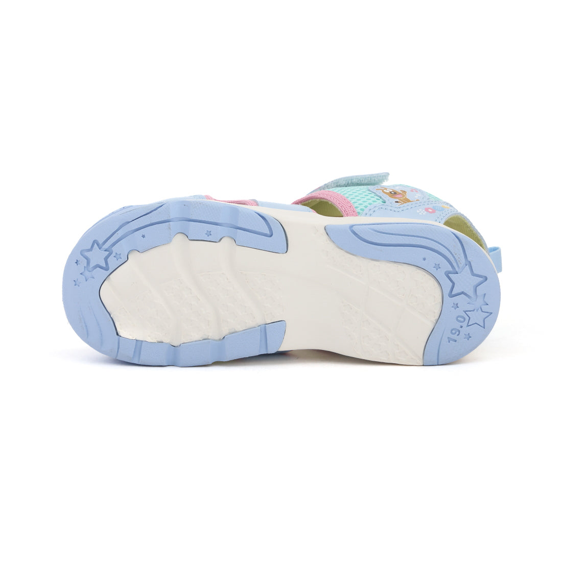 ムーンスター MoonStar キッズ ジュニア サンダル アンパンマン APC182 女の子 男の子 子供靴 マジックテープ  レジャー （マルチ） マルチ