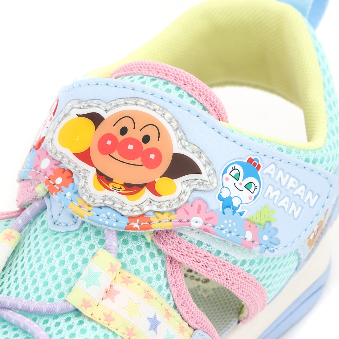 ムーンスター MoonStar キッズ ジュニア サンダル アンパンマン APC182 女の子 男の子 子供靴 マジックテープ  レジャー （マルチ） マルチ