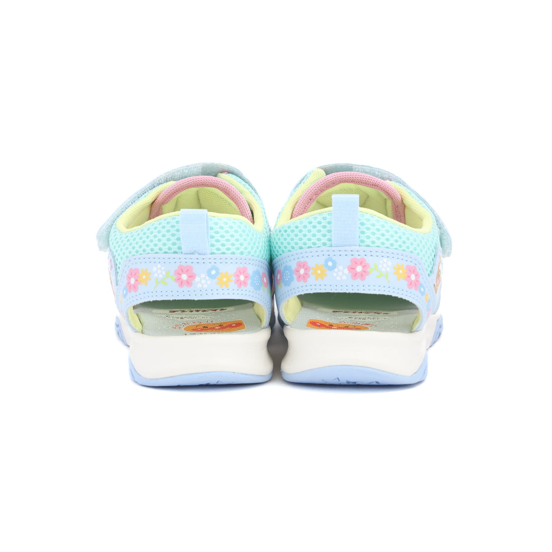 ムーンスター MoonStar キッズ ジュニア サンダル アンパンマン APC182 女の子 男の子 子供靴 マジックテープ  レジャー （マルチ） マルチ
