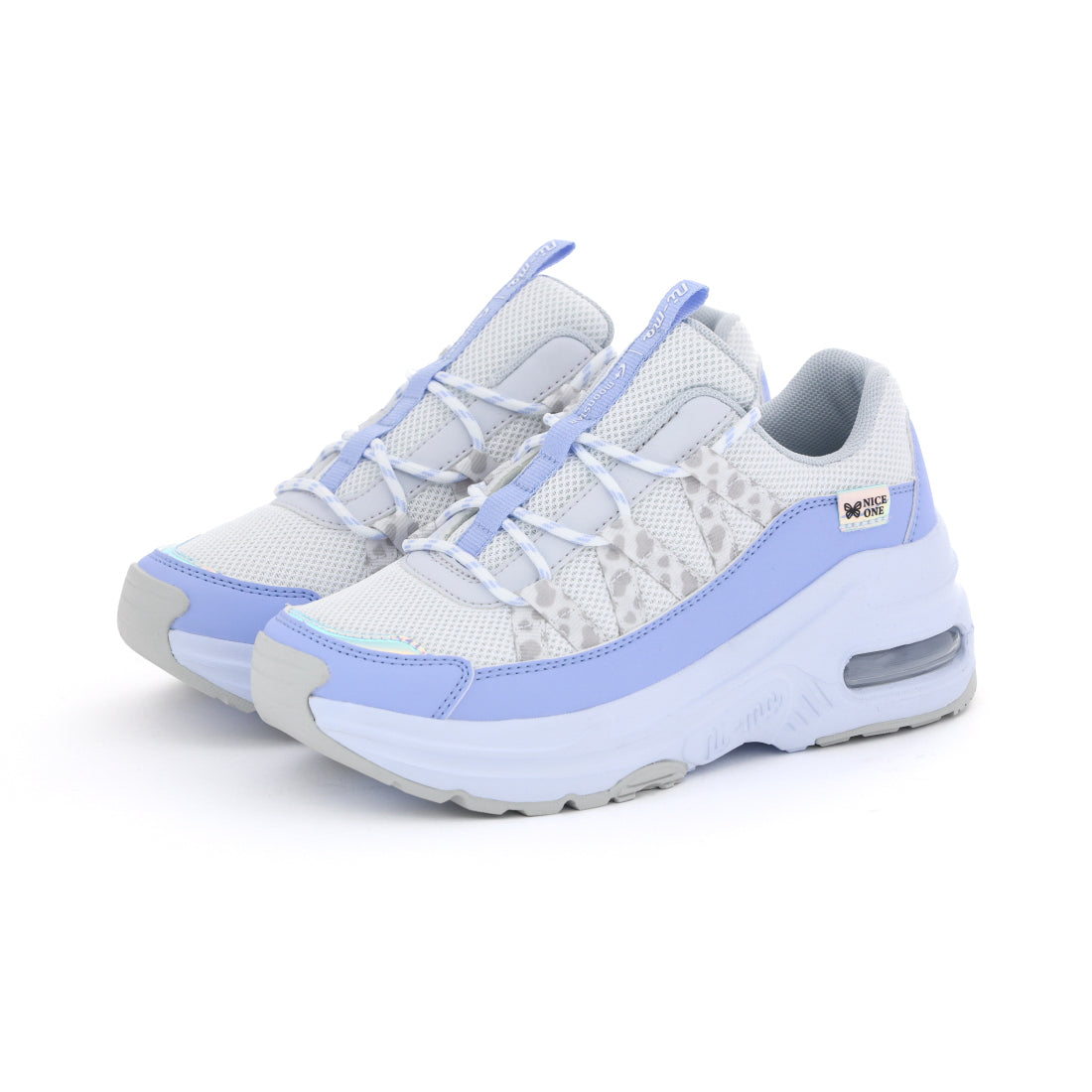 ムーンスター MoonStar キッズ ジュニア スニーカー ニーモ ni-mo NM J136 厚底 スポーツカジュアル 女の子 子供靴 かわいい （サックス） サックス
