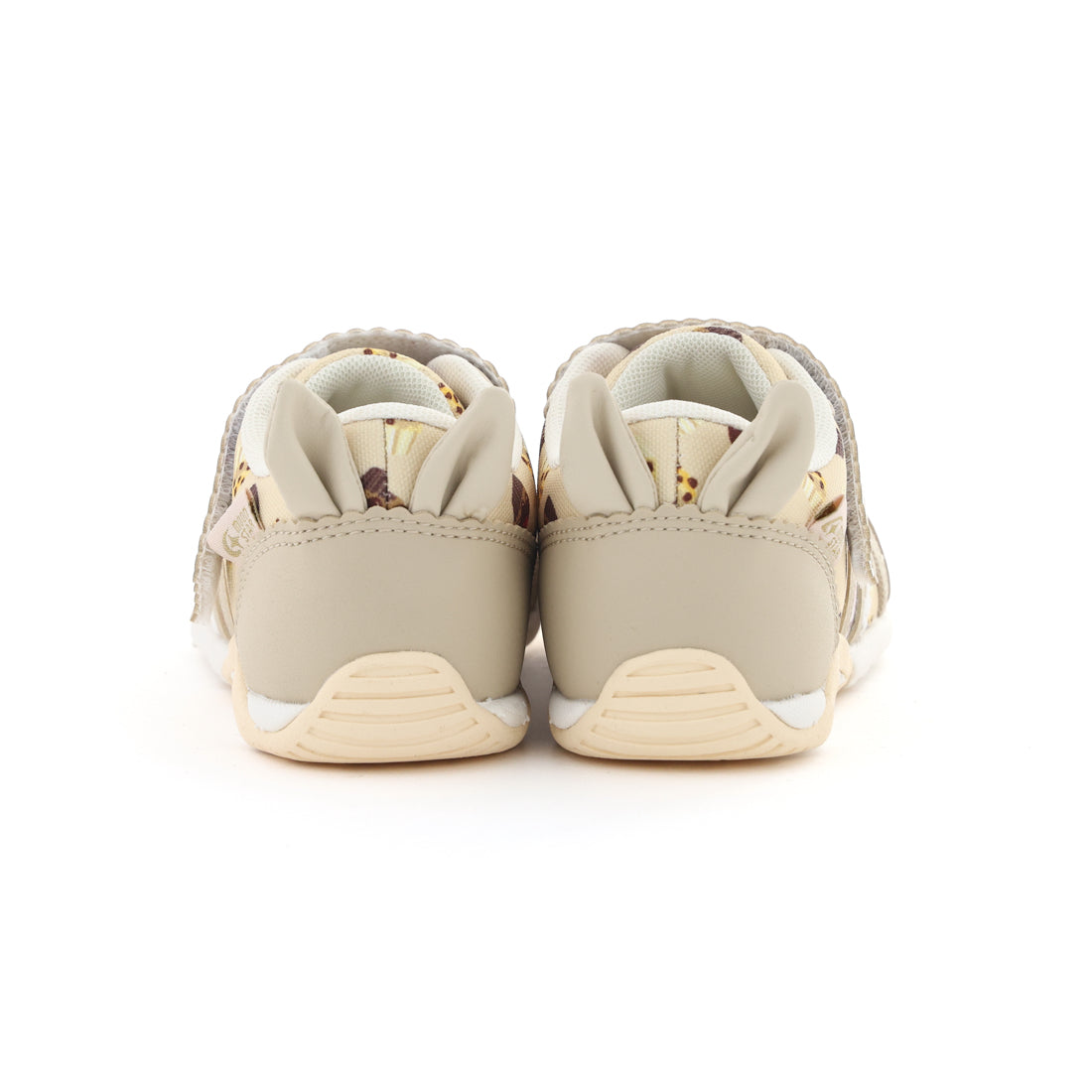 ムーンスター MoonStar キッズ スニーカー キャロット CR C2387 キナリノコ マジックテープ ベルクロ 子供靴 女の子 かわいい （ベージュ） ベージュ