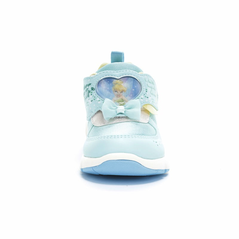 ムーンスター MoonStar スニーカー キッズ ディズニー DN C1360 ムーンスター Disney ローカット ベルクロ ディズニープリンセス ラプンツェル ティンカーベル （グリーン） グリーン