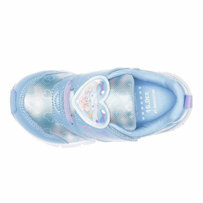 ムーンスター MoonStar スニーカー キッズ サンリオ SA C038 ムーンスター シナモロール シナモン マイメロディ クロミ （ブルー） ブルー