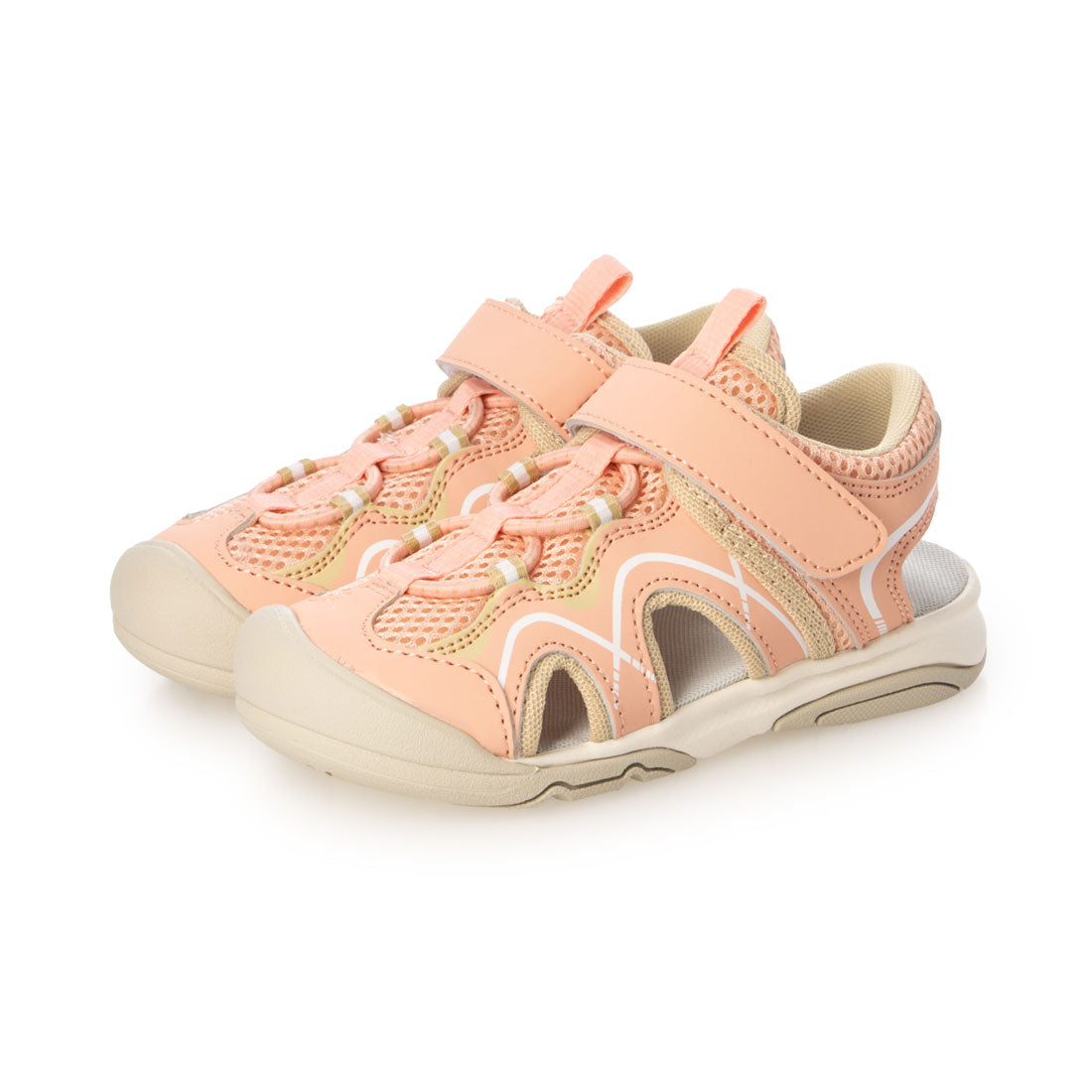 ムーンスター MoonStar キッズ 子供 サンダル アウトドア MF S018C （ピンク） ピンク