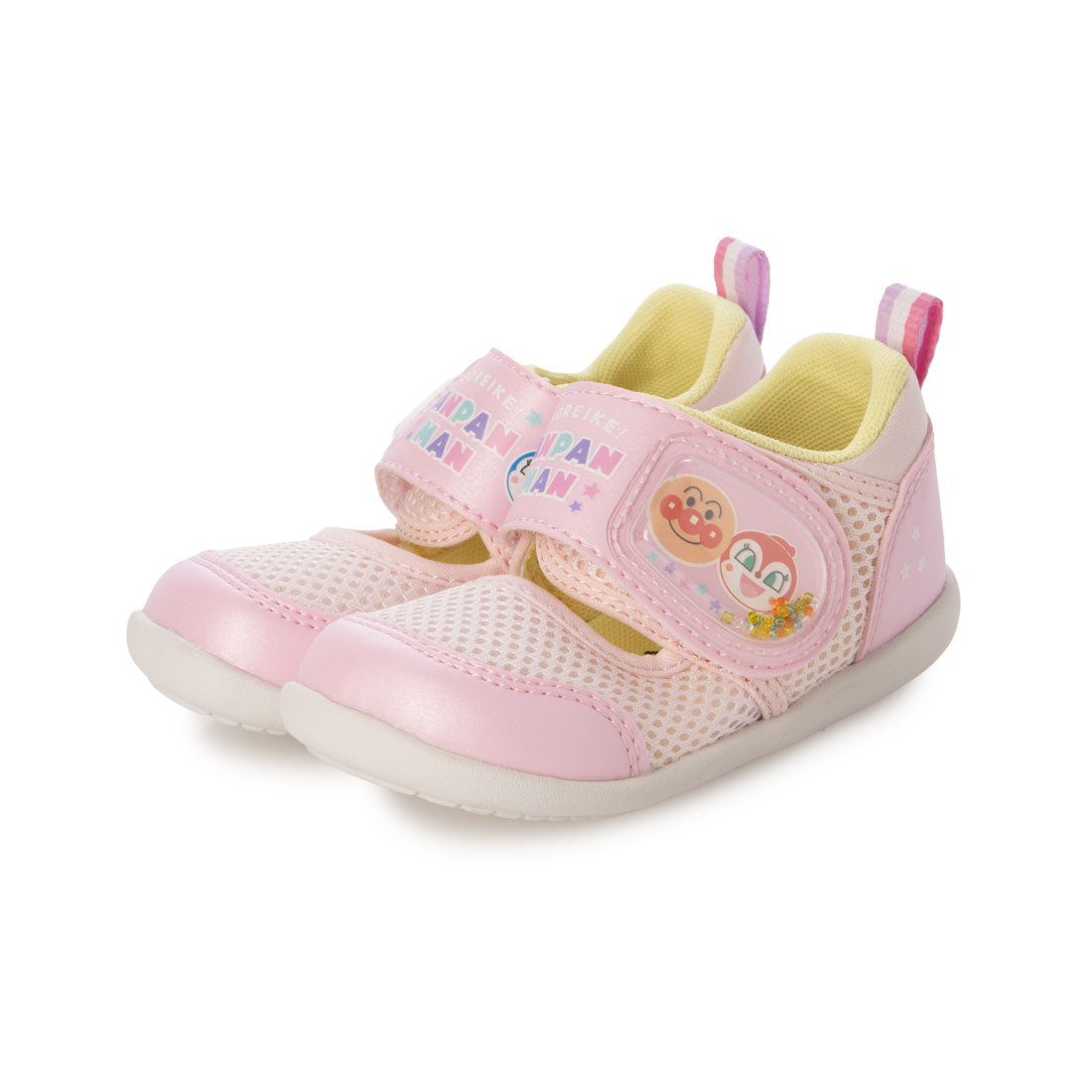 ムーンスター MoonStar キッズ 子供 サンダル アンパンマン AP B63 （ピンク） ピンク