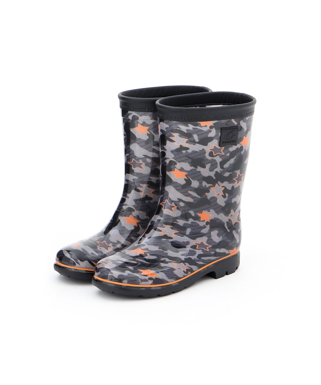 MoonStar Kids Junior Rain Boots MS RBC65 Khaki Navy Sax Pink Boys Girls