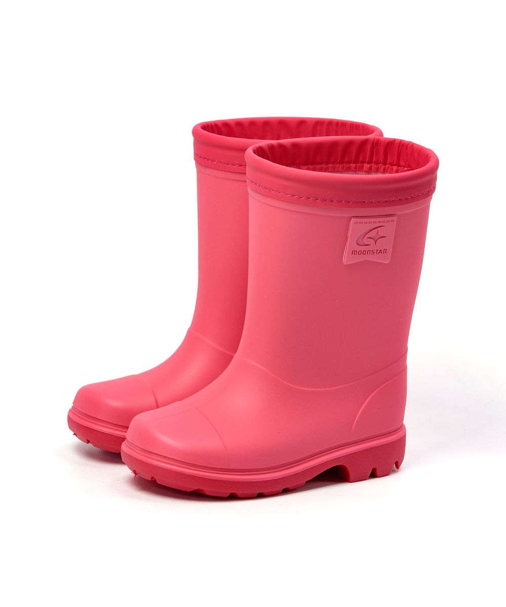 MoonStar Kids Junior Rain Boots MS RBC65 Khaki Navy Sax Pink Boys Girls