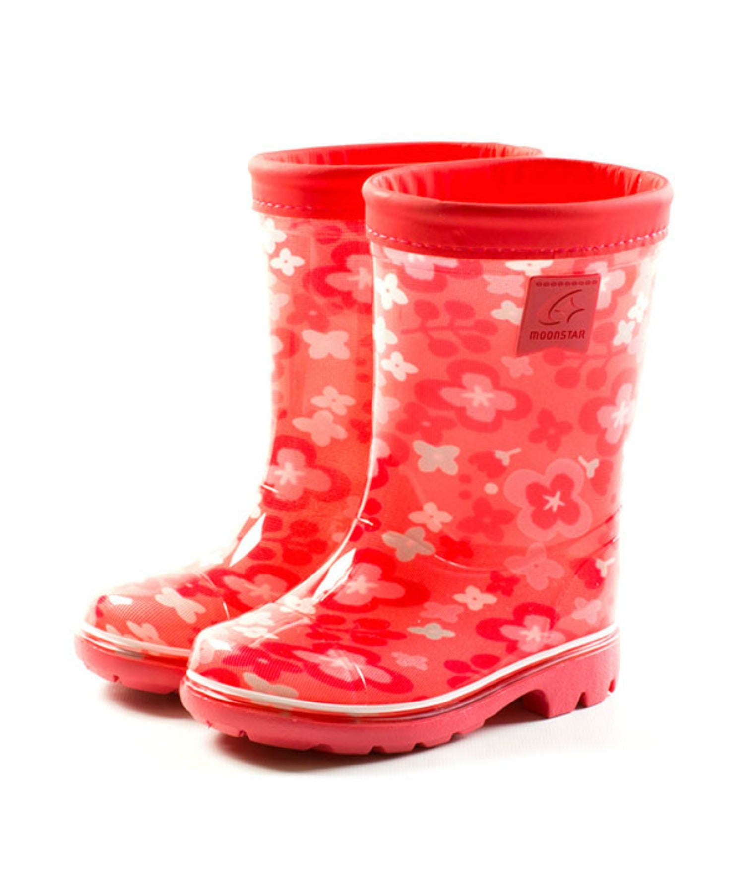 MoonStar Kids Junior Rain Boots MS RBC65 Khaki Navy Sax Pink Boys Girls