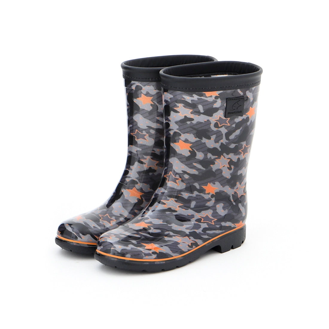 MoonStar Kids Junior Rain Boots MS RBC65 Khaki Navy Sax Pink Boys Girls
