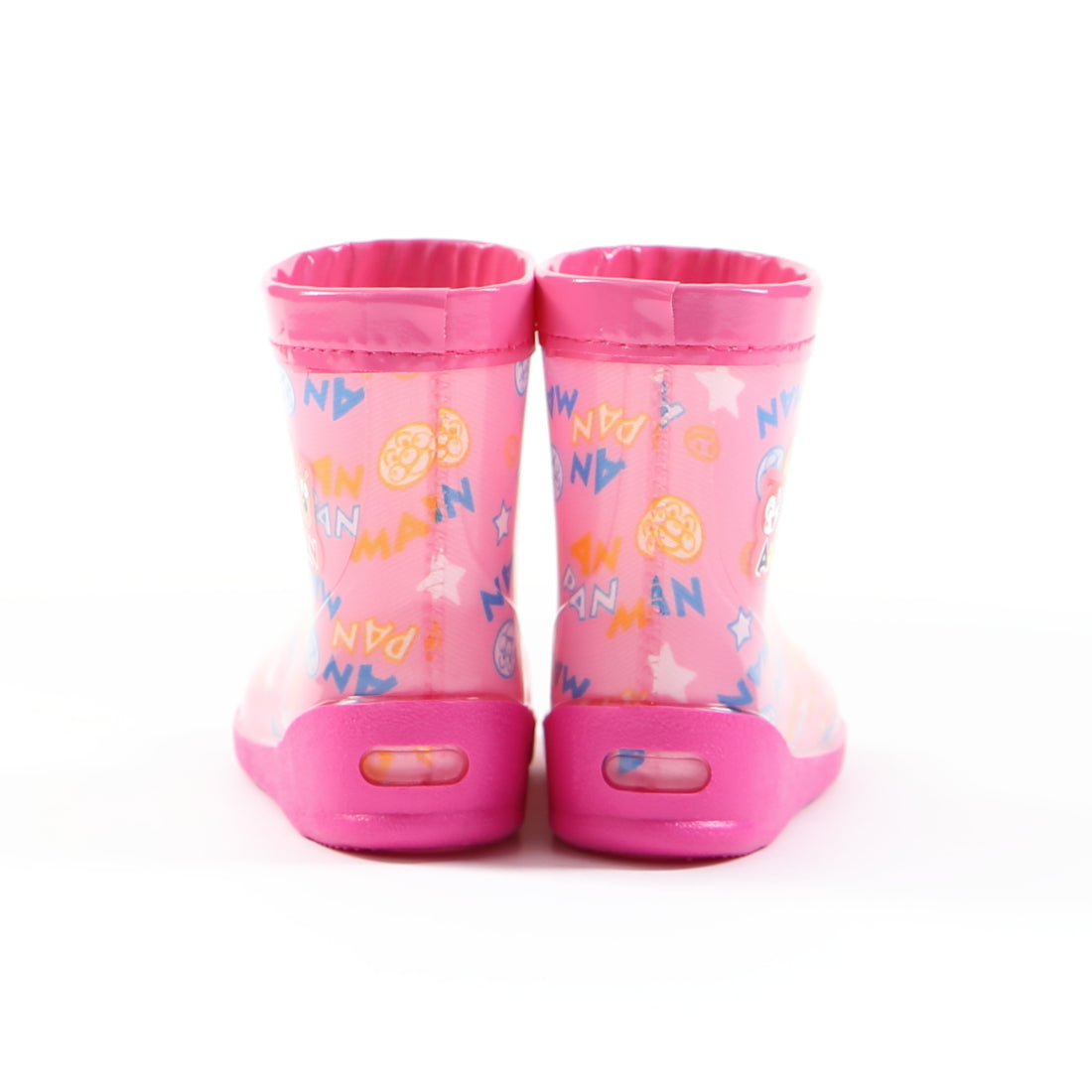 MoonStar Kids Junior Rain Boots Romp C57 Anpanman Children's Shoes Long Boots Rain Boots Dokin-chan Cheese Made in Japan