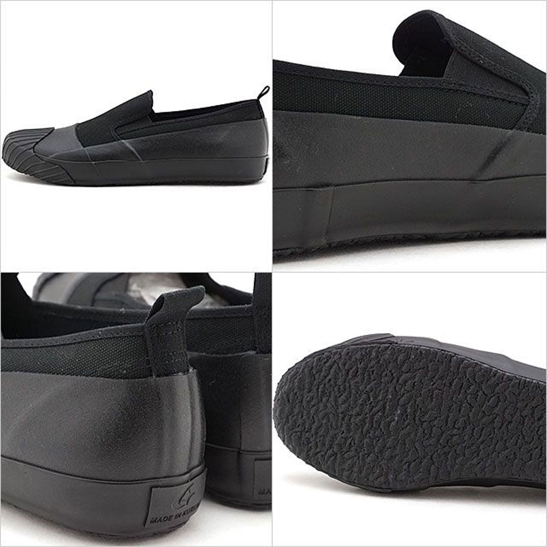 ムーンスター MoonStar FINE VULCANIZED ALW SLIP-ON BLACK [54322586]