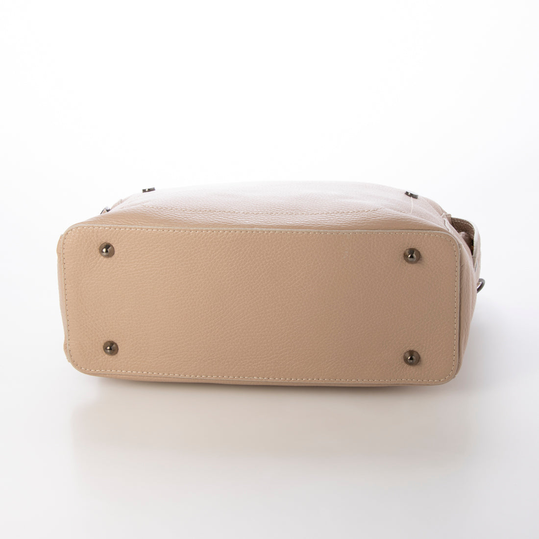 モードフルーレ MODE FOURRURE イタリアンカーフ横長トートバッグ （ベビーピンク） ベビーピンク