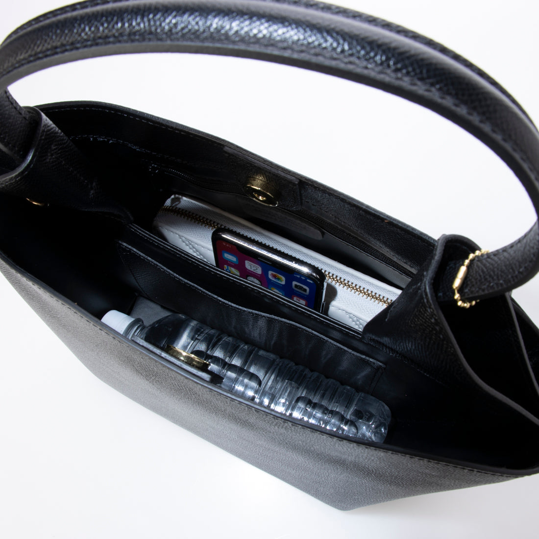 Mode Fourrure Italian Calf One Handle Bag