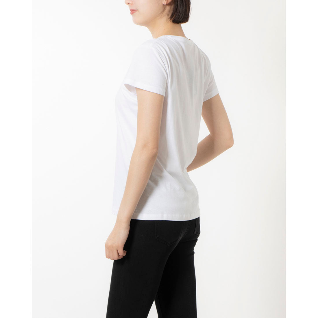 モードフルーレ MODE FOURRURE イタリア製コットンTシャツ