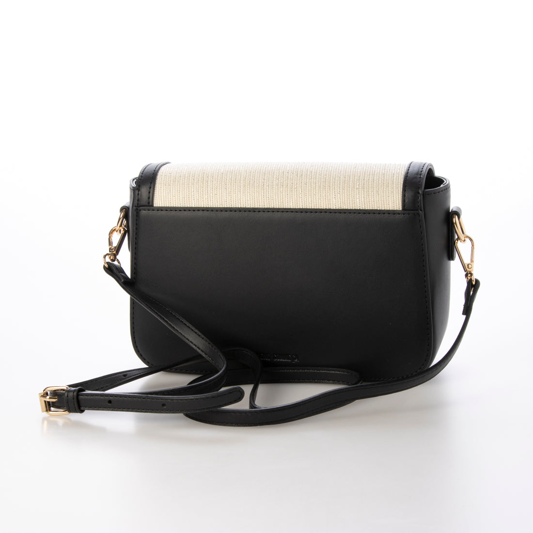 MONO COMME CA 〔MONO COMME CA〕 Mixed Material Shoulder Bag