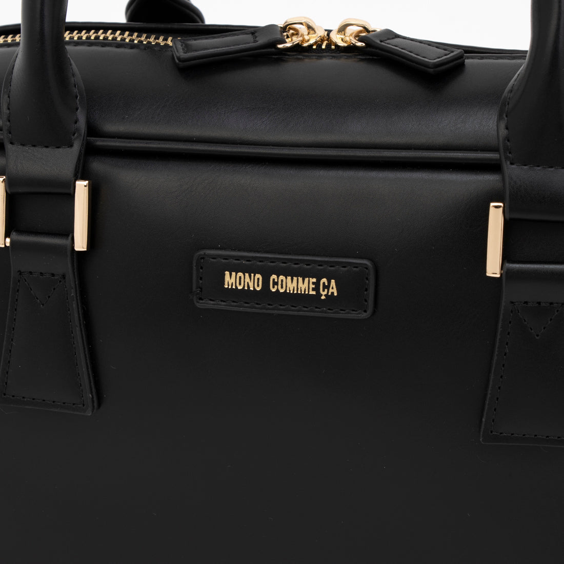 モノコムサ MONO COMME CA 〔モノコムサ〕 横長 ボストンバッグ （ベージュ） ベージュ