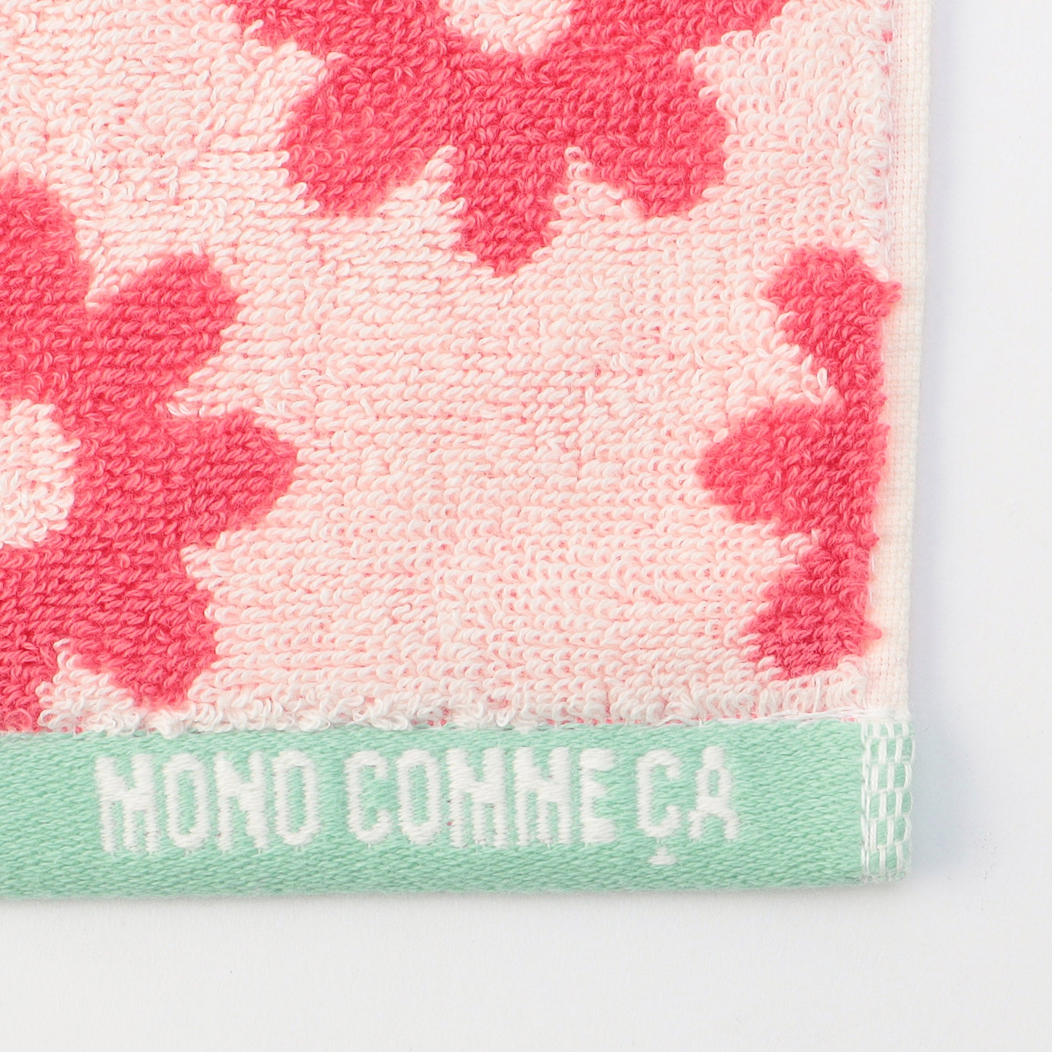 モノコムサ MONO COMME CA 〔モノコムサ〕 ハンカチタオル 花柄 （ピンク） ピンク