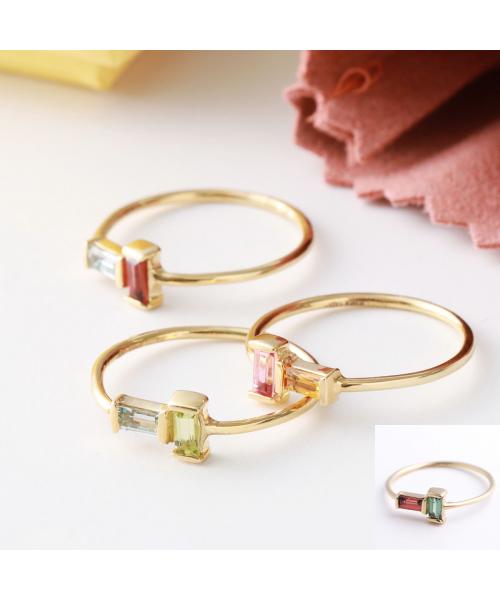 アリータ ALIITA ALIITA リング TU Y YO BAGUETTE RING ストーン