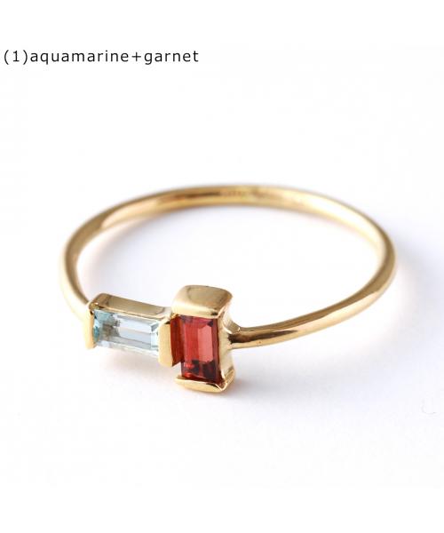 アリータ ALIITA ALIITA リング TU Y YO BAGUETTE RING ストーン