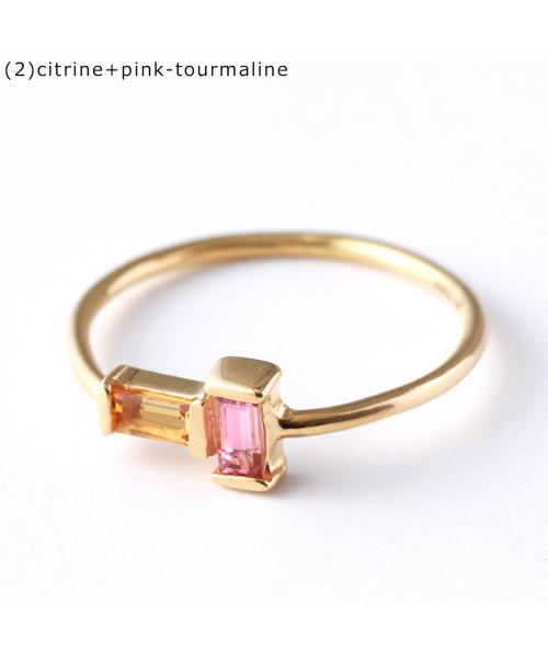 アリータ ALIITA ALIITA リング TU Y YO BAGUETTE RING ストーン