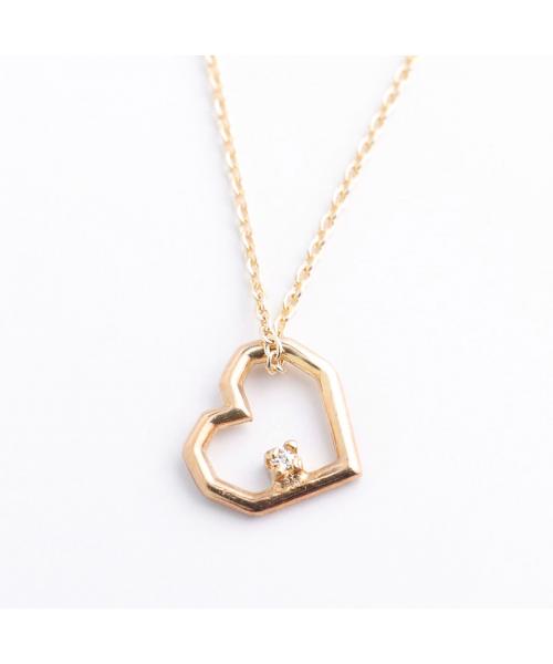 アリータ ALIITA ALIITA  ネックレス MINI CORAZON BRILLANTE NECKLACE ROLO （J1000/YELLOW-GOLD-9KT） J1000/YELLOW-GOLD-9KT