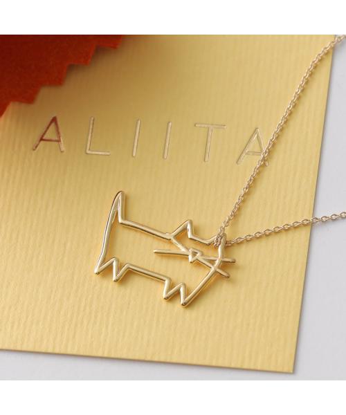 アリータ ALIITA ALIITA  ネックレス GATO 猫 キャット モチーフ （9KT-YELLOW-GOLD） 9KT-YELLOW-GOLD